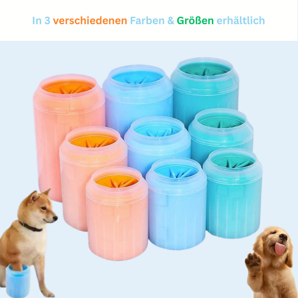 PawScrubX - Kein Schlamm, kein Stress, nur saubere Pfoten.